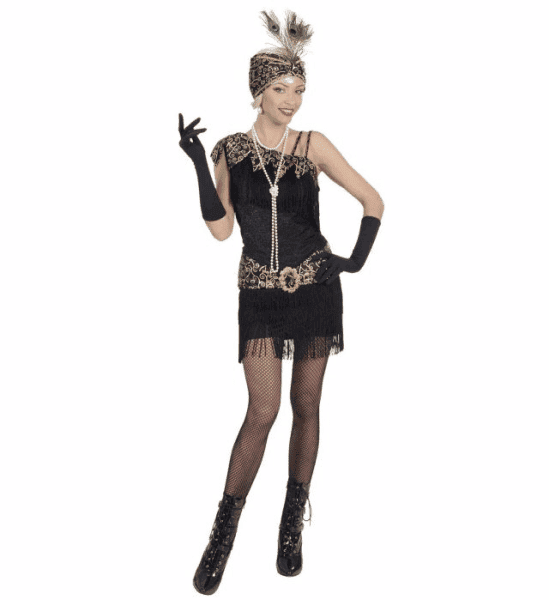 Costume da Charleston Nero