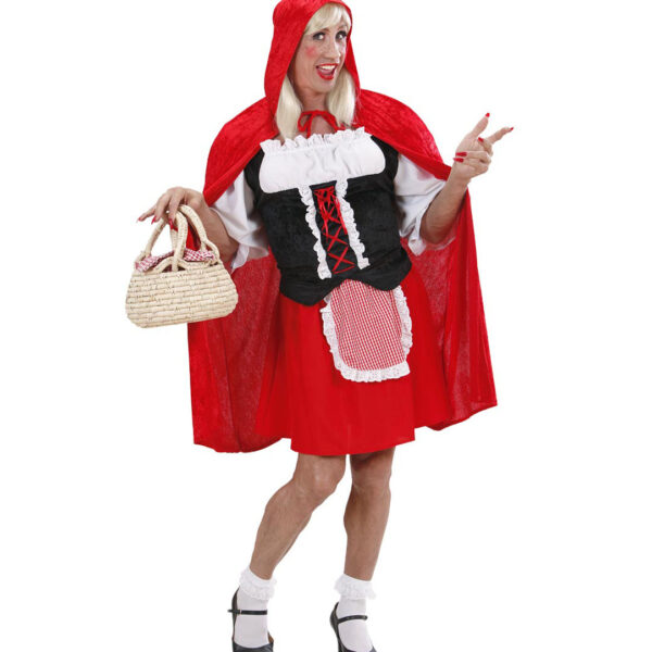 Costume da Drag Queens da Cappuccetto Rosso