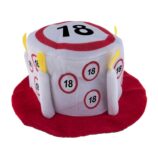 Cappello Compleanno con Numero 18