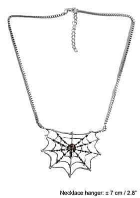 Collana Ragnatela con Ragno