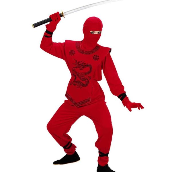 Costume da Ninja Rosso