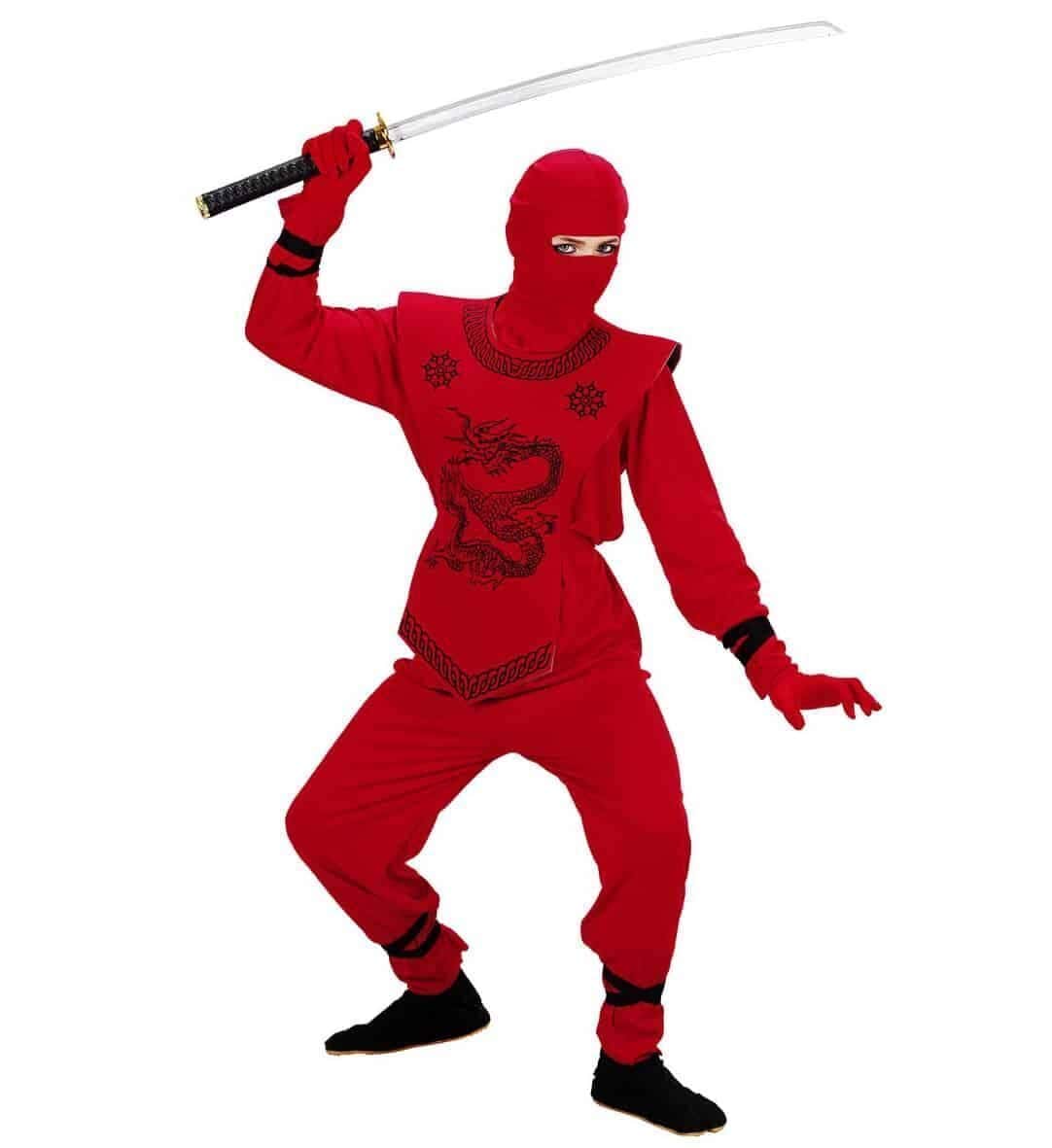 Costume da Ninja Rosso