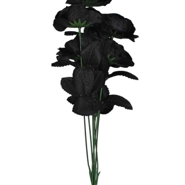 Bouquet Mazzo di 6 Rose Nere