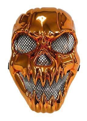 Maschera da Teschio Oro