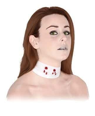 Benda Bianca con Morso di Vampiro Sanguinante