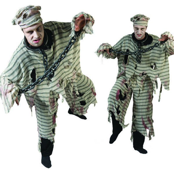 Costume da Carcerato Zombie