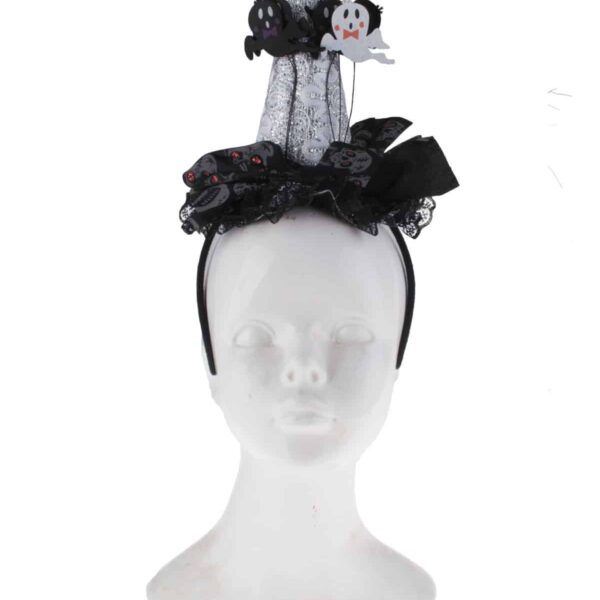 Mini Cappello da Strega Argento