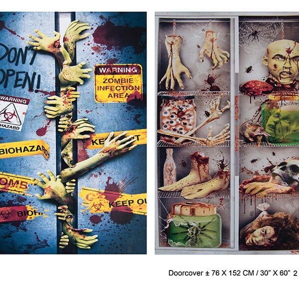Scenografia Decorazione Porta Horror