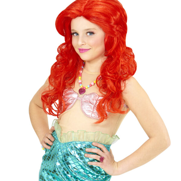 Parrucca Rossa da Sirena