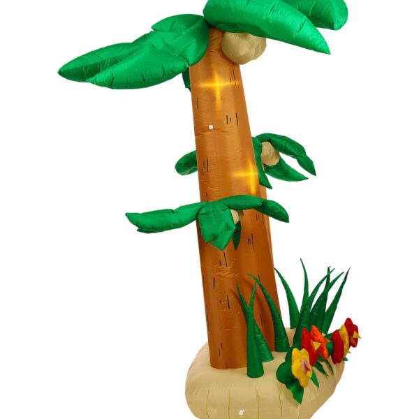 Set da Tre Palme Gonfiabili Luminose