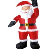 Babbo Natale Gonfiabile Gigante Luminoso