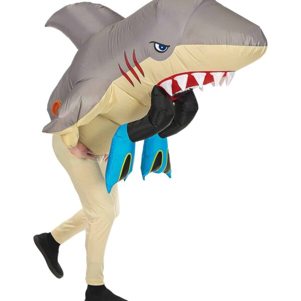 Costume da Attacco Squalo Gonfiabile