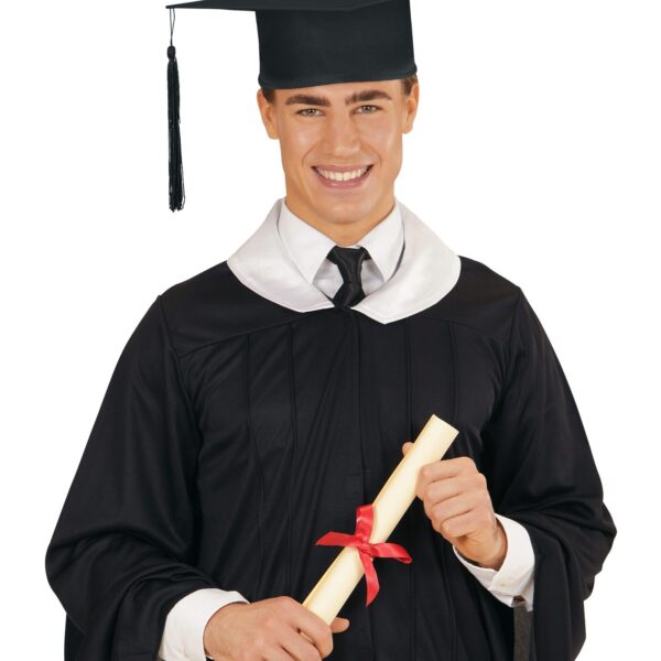 Cappello Nero in Feltro da Laureato