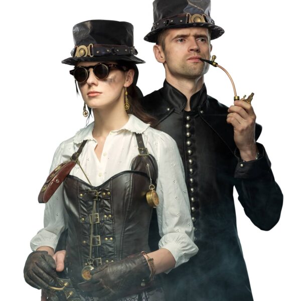 Cilindro Nero Steampunk