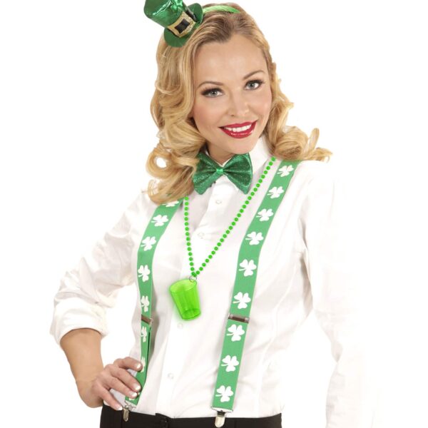 Collana Verde con Bicchiere da Short