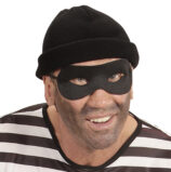 Maschera Domino Nera da Ladro