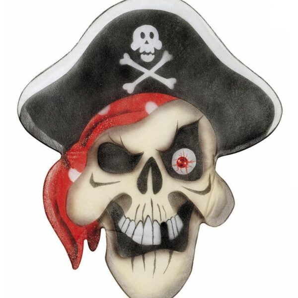Teschio Pirata Glitterato