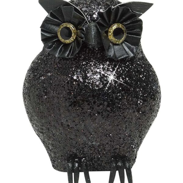 Gufo Nero Glitter