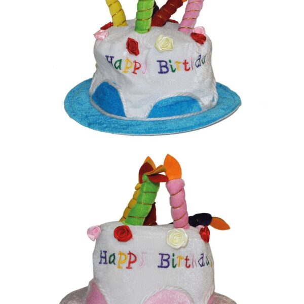 Cappello Happy Birthday Colori Assortiti