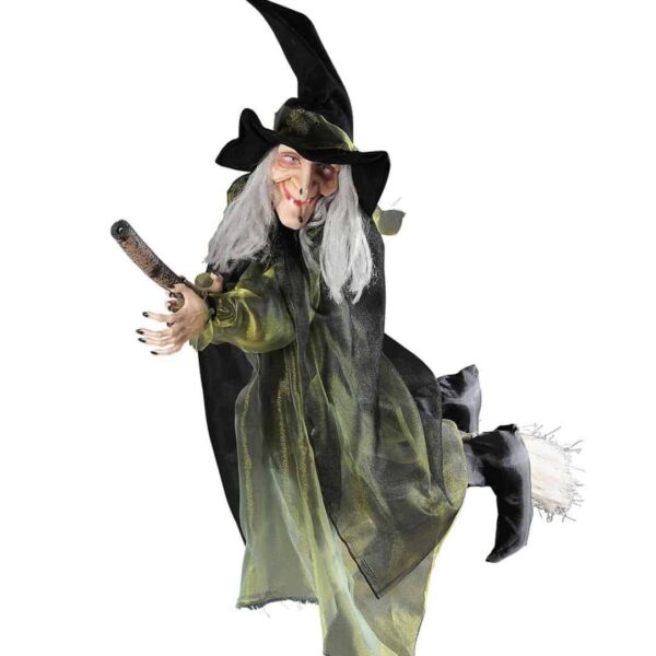 Pupazzo della Befana Su Scopa