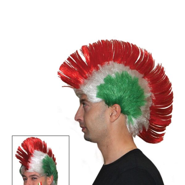 Parrucca Punk Cresta Italia