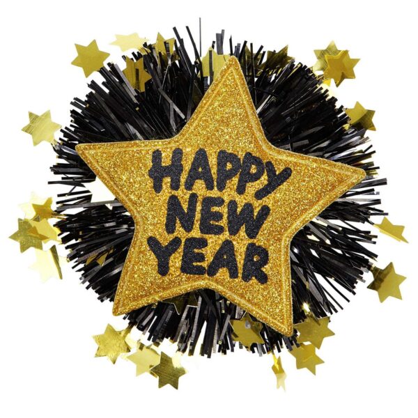 Spilla Oro Happy New Year