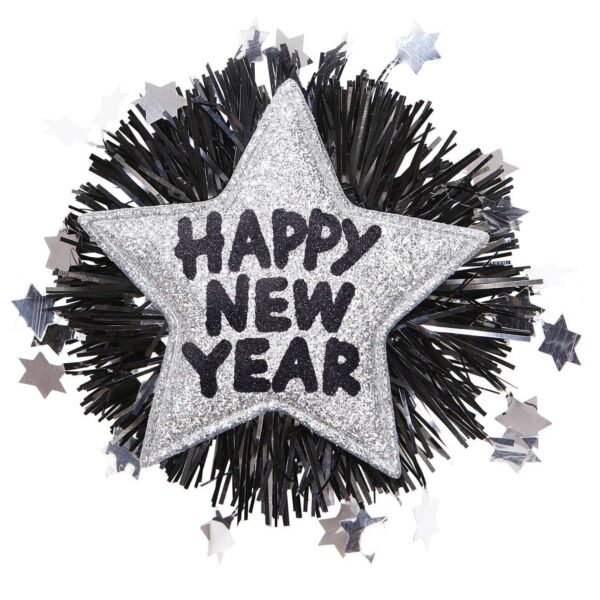Spilla Argento Happy New Year