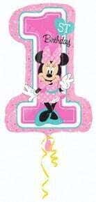 Super Shape di Minnie Numero 1 Mylar