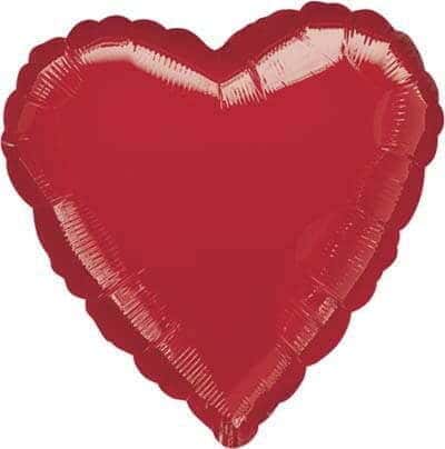 Palloncino Jumbo Mylar Cuore Rosso