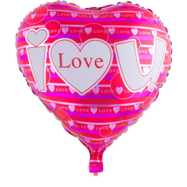 Palloncino in Mylar a Cuore I Love You