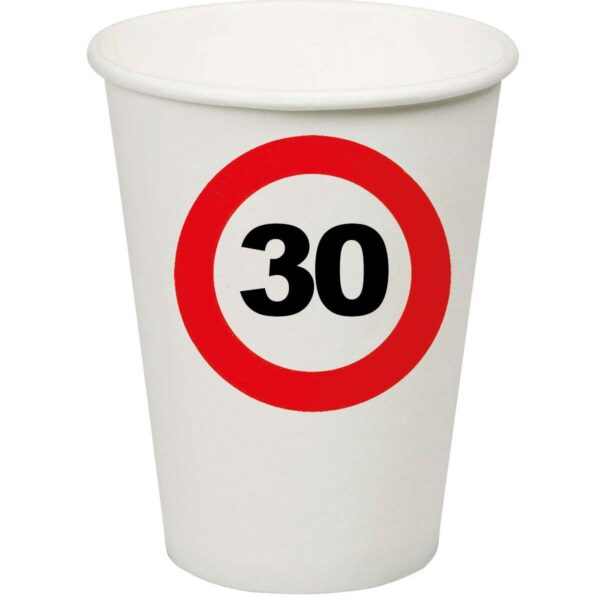 Bicchieri con Numero Limite 30