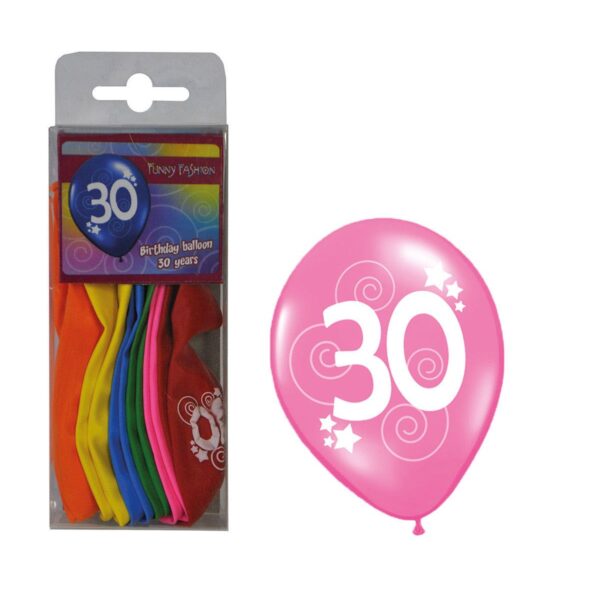 Palloncini in Lattice con Numero 30