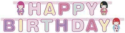 Festone Scritta Kimmi Junior Happy Birthday