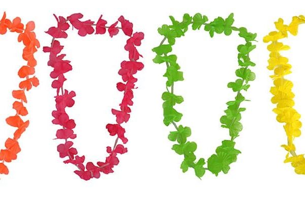 Collana Hawaiana Neon Colori Assortiti