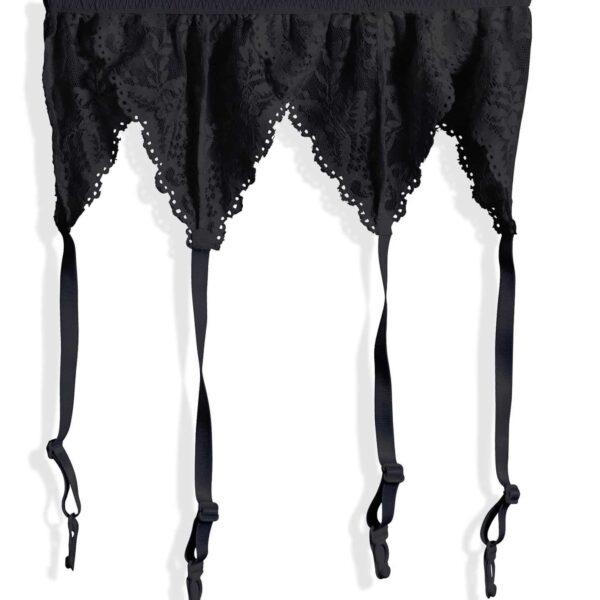 Reggicalze in Pizzo Nero