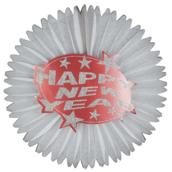 Festone Rosone Happy New Year