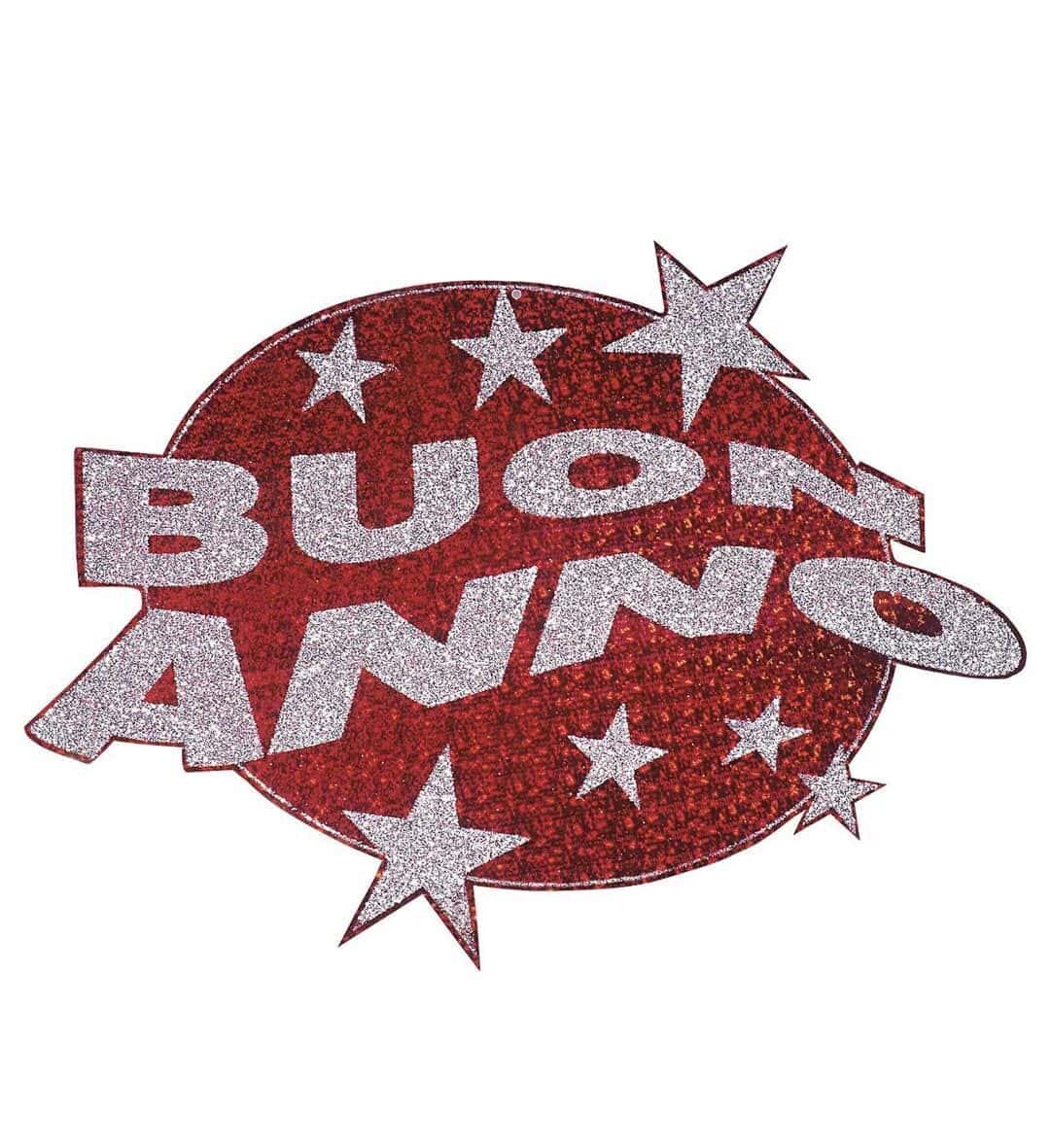 Festone Decorazione Olografica Buon Anno