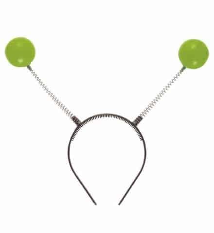 Cerchietto con Antenne Verdi
