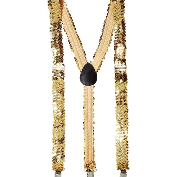 Bretella Oro in Paillettes