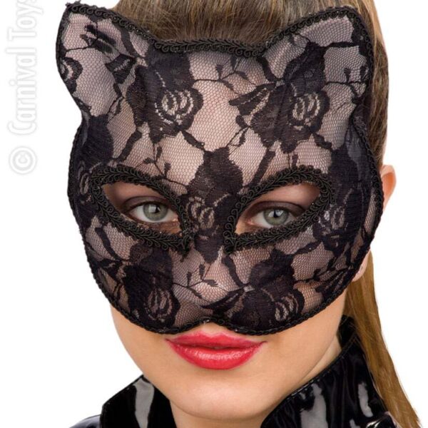 Maschera da Gatta Nera in Pizzo