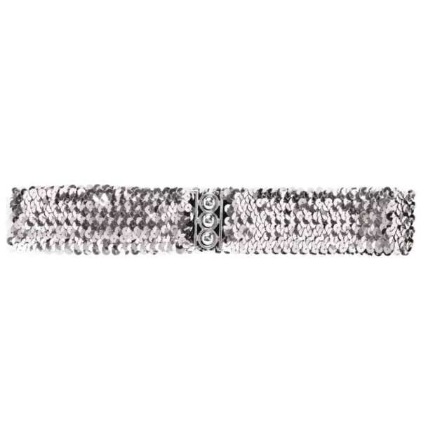Cintura Argento in Paillettes