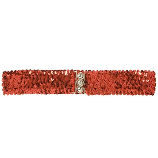 Cintura Rossa in Paillettes