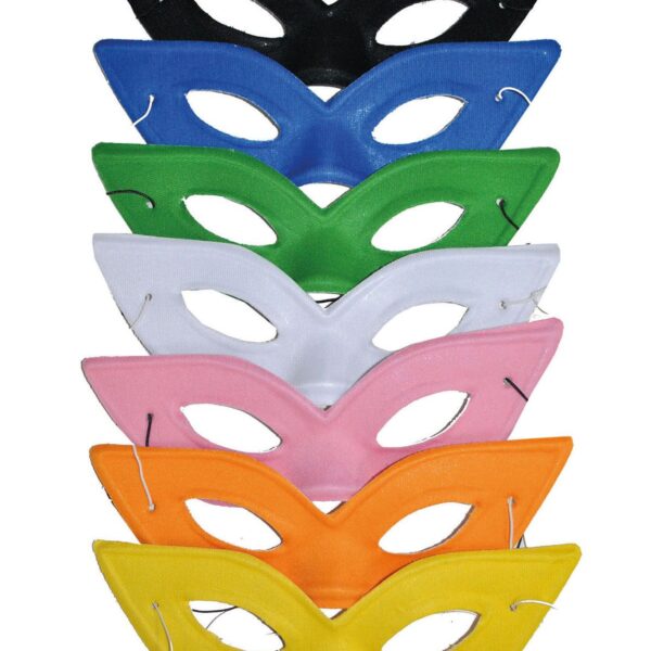 Maschera Domino Colori Assortiti