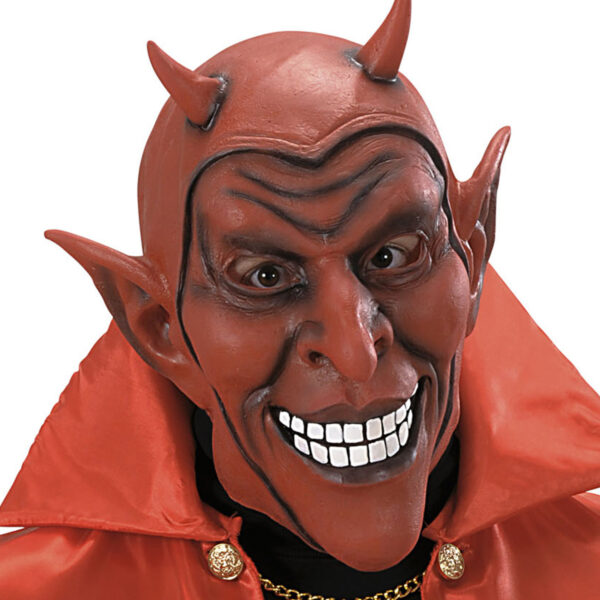 Maschera Rossa da Diavolo Sorridente