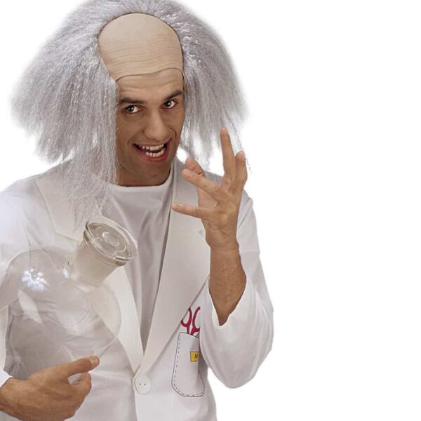 Parrucca da Scienziato Pazzo