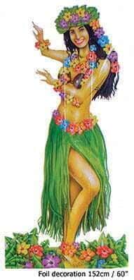 Scenografia da Hawaiana in Foil