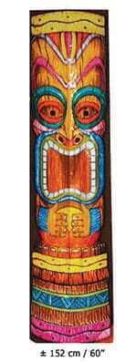 Scenografia Totem Hawaiano in Foil