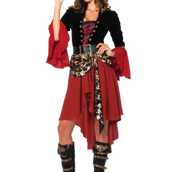 Costume Da Capitana Dei Pirati