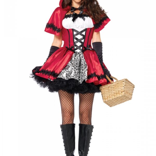 Costume Da Cappuccetto Rosso In Stile Gotico