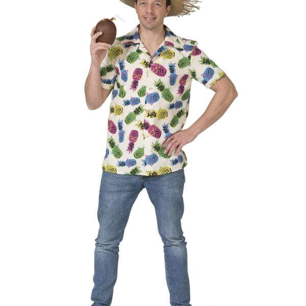 Camicia Hawaiana con Ananas